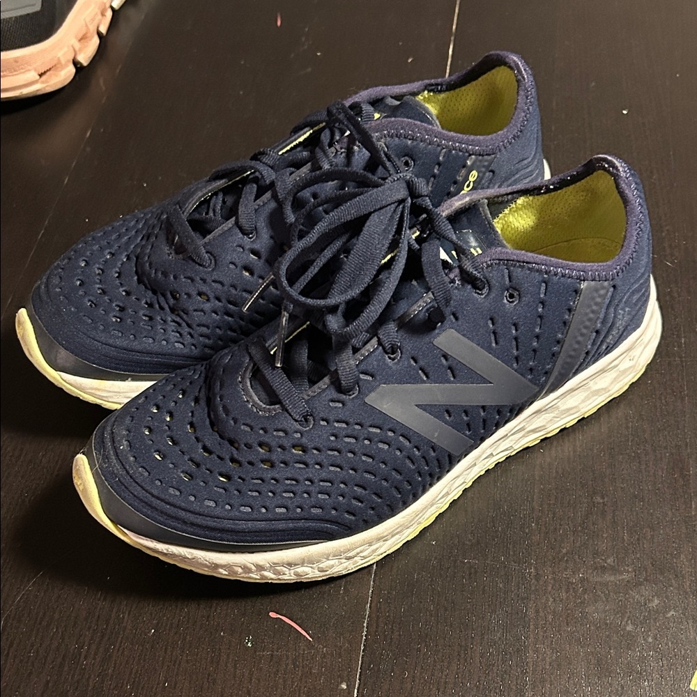 New Balance Navy and Gray Running Shoes